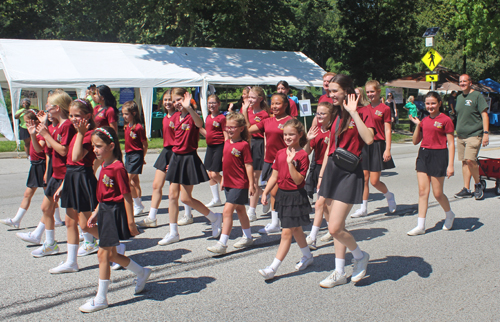 Irish Cultural Garden in Parade of Flags